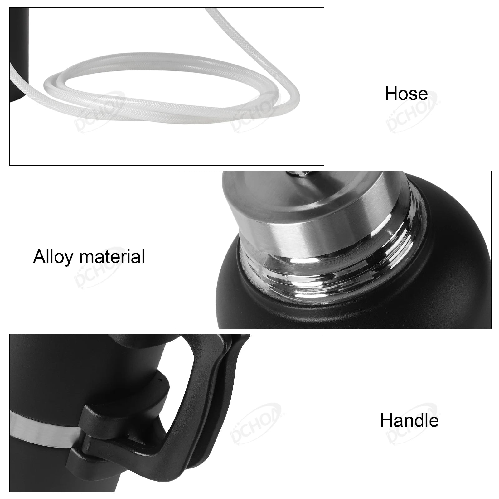 DCHOA Window Tint Sprayer 4L PPF Thermo Tint Keg Tank Sprayer Tool Kit for PPF Installation