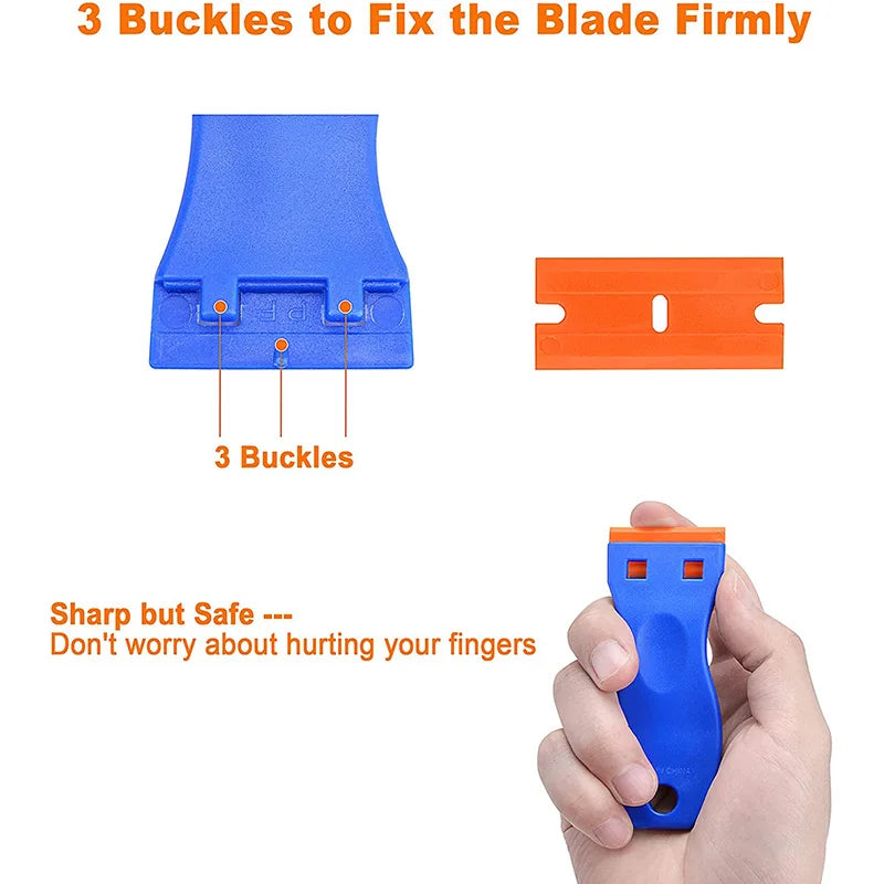 Car Vinyl Wrap Tool Kit Window Tint Tools Felt Squeegee Auto Vinyl Scraper Glass Protective Film Wrapping Installation Set