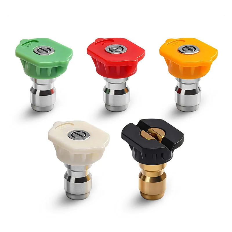 High - Pressure Washer Set - 300 bar, Multi - Purpose, 1L Foam Cannon, 5 Nozzles, M22 - 14 Connection, 1/4 Quick Connect