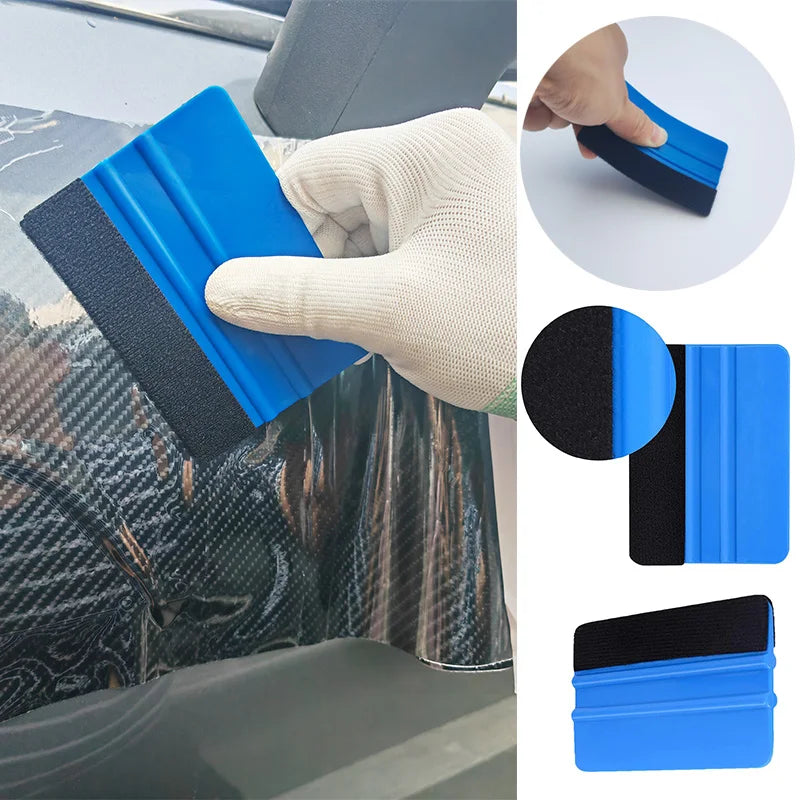 Car Vinyl Wrap Tool Kit Window Tint Tools Felt Squeegee Auto Vinyl Scraper Glass Protective Film Wrapping Installation Set