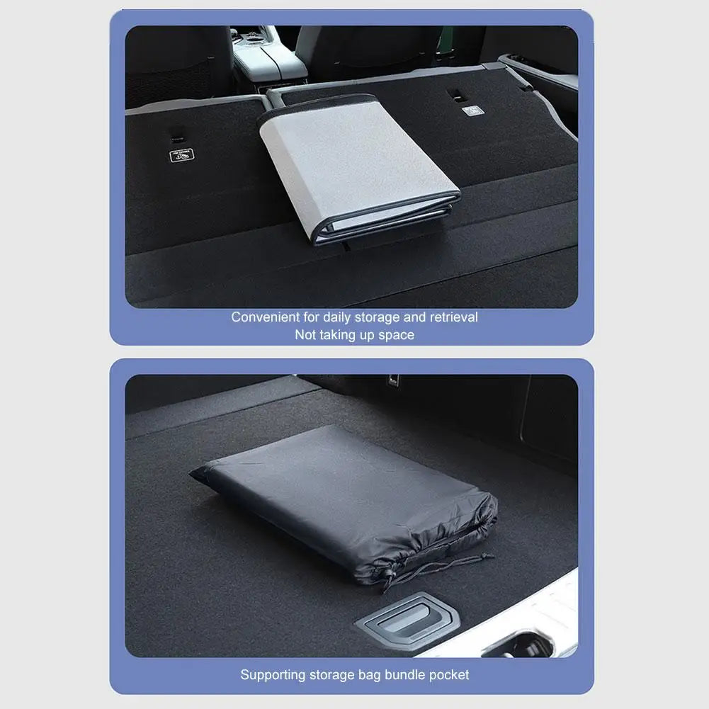 Bed Car Head Guard SUV In Car Folding Of Rear Car Sleeping Mats Extension Board Trunk Sleeping Camping Mattress