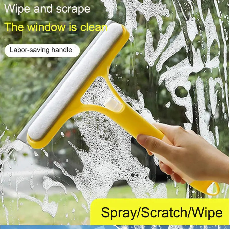 1PC Car Glass Cleaning Supplies for Housekeeping multi-function glass cleaning mirror with watering can Car Cleaning Supplies