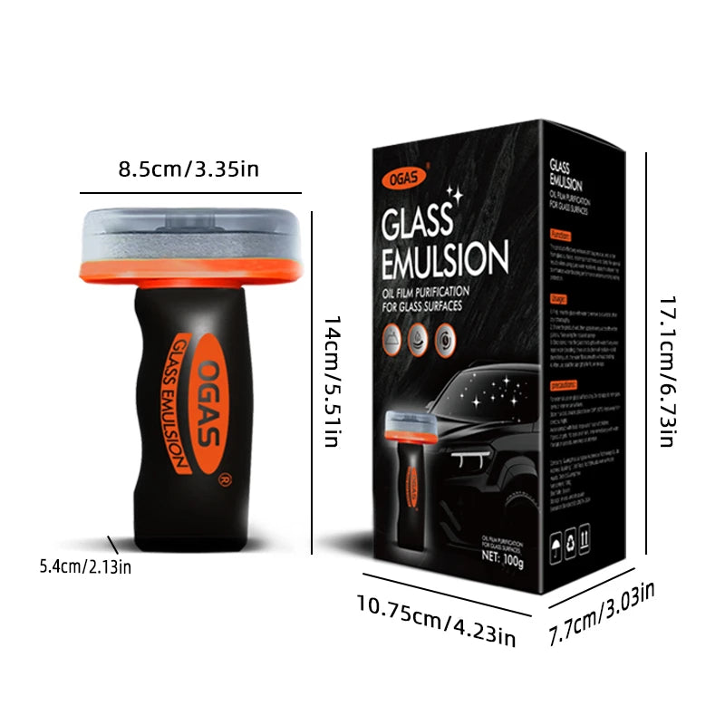 Xiaomi Car Glass Cleaner Gel & Foam Windshield Watermark Remover Anti-Fog Coating, Fast Cleaning for Car Windows, Safe Rainproof