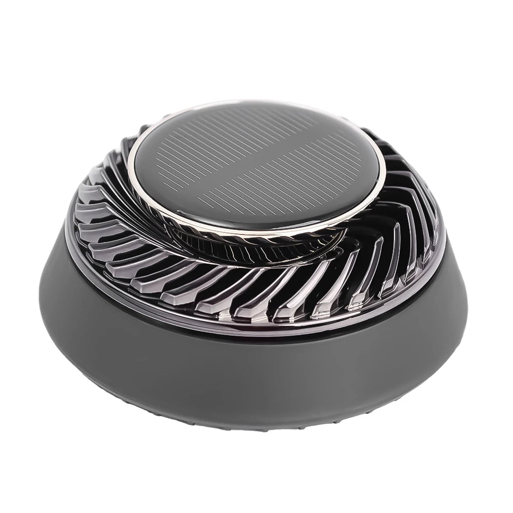 Car Solar Rotating Aroma Diffuser Auto Ornament Cars Air Freshener Deodorizer Autos Interior Decoration Automotive Accessories