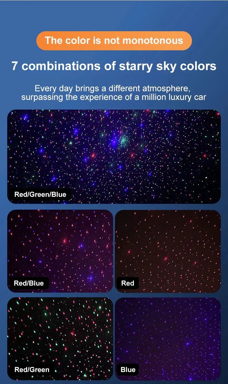 Car Air Fresheners 3 Colors Starry Sky Top Car Perfume Essential Oil Fragrance Diffuser Smell Aromatherapy Scent Air Refresher