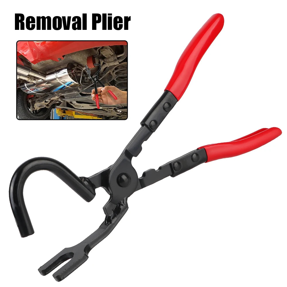 Pliers Car Exhaust Pipe Rubber Pad Gasket Removal Tools Exhaust Hanger Install Disassembly Puller Garage Tools Auto Accessories