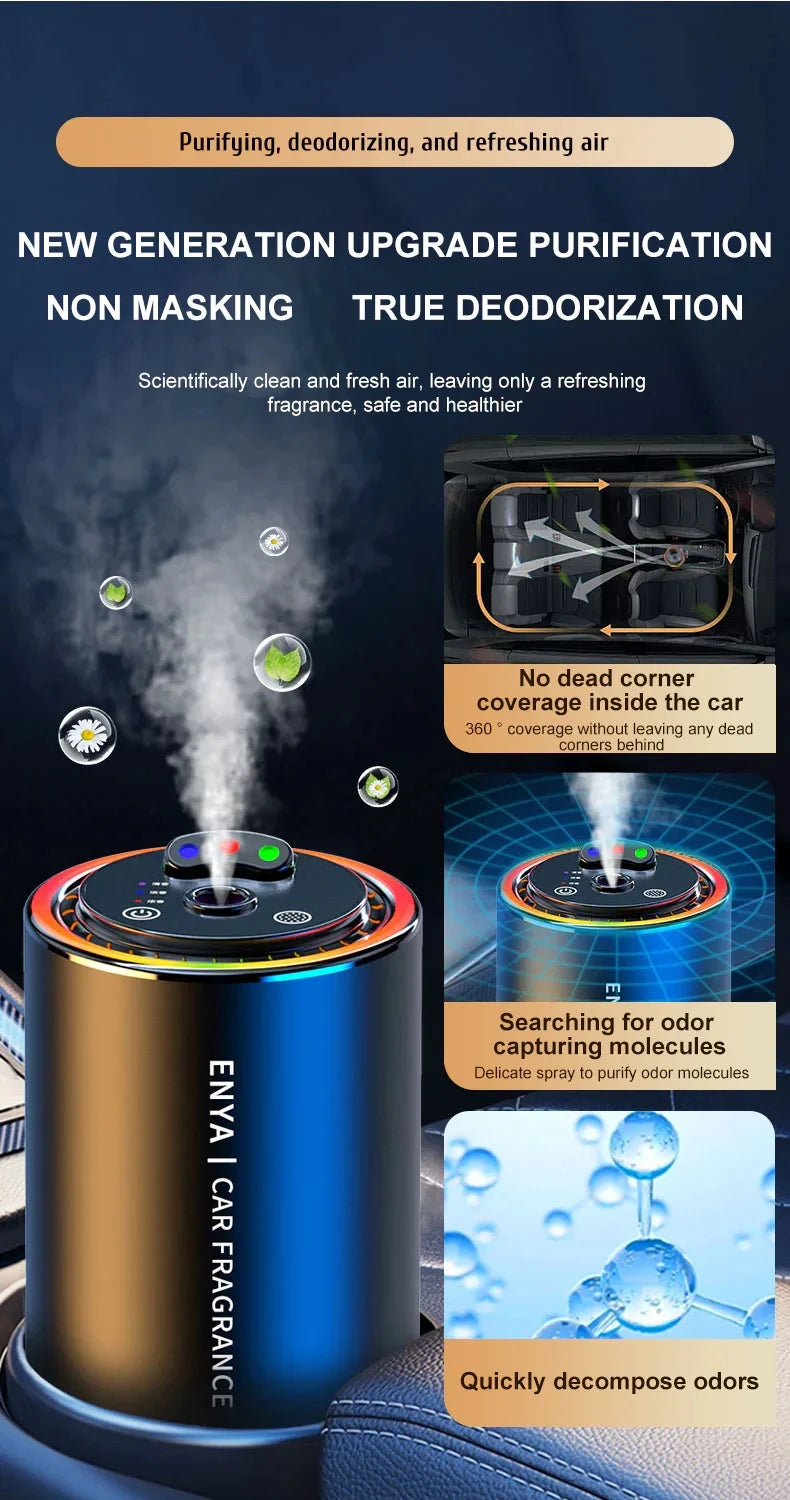 Car Air Fresheners 3 Colors Starry Sky Top Car Perfume Essential Oil Fragrance Diffuser Smell Aromatherapy Scent Air Refresher