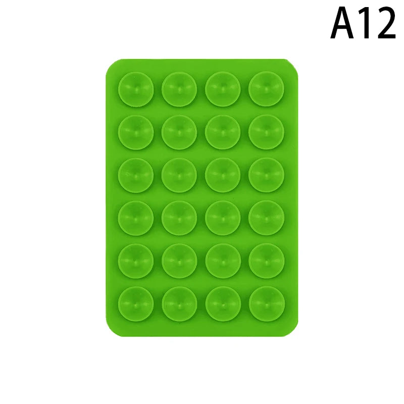 For Phone Fixture Suction Cup Backed Adhesive Silicone Rubber Sucker Pad For Fixed Pad Transparent Backed Silicone Suction Pad