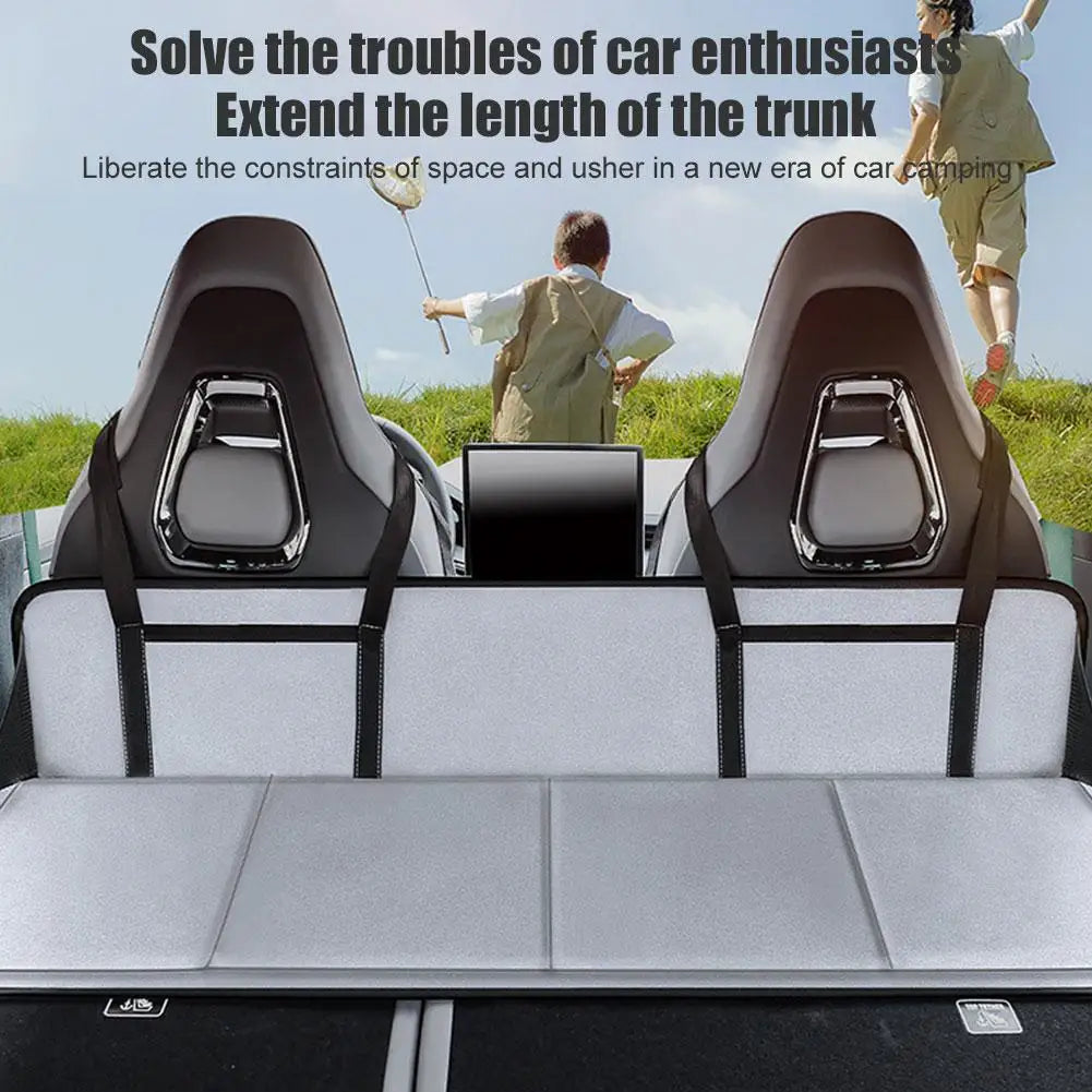 Bed Car Head Guard SUV In Car Folding Of Rear Car Sleeping Mats Extension Board Trunk Sleeping Camping Mattress