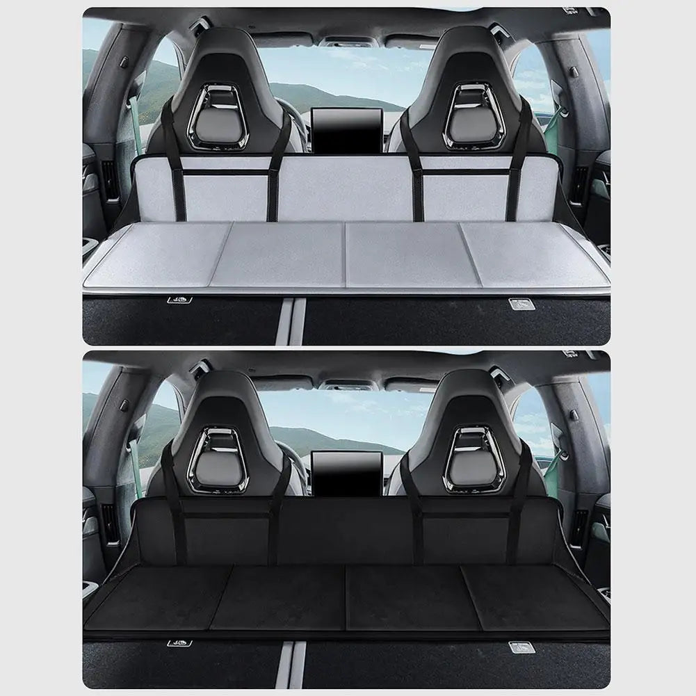 Bed Car Head Guard SUV In Car Folding Of Rear Car Sleeping Mats Extension Board Trunk Sleeping Camping Mattress