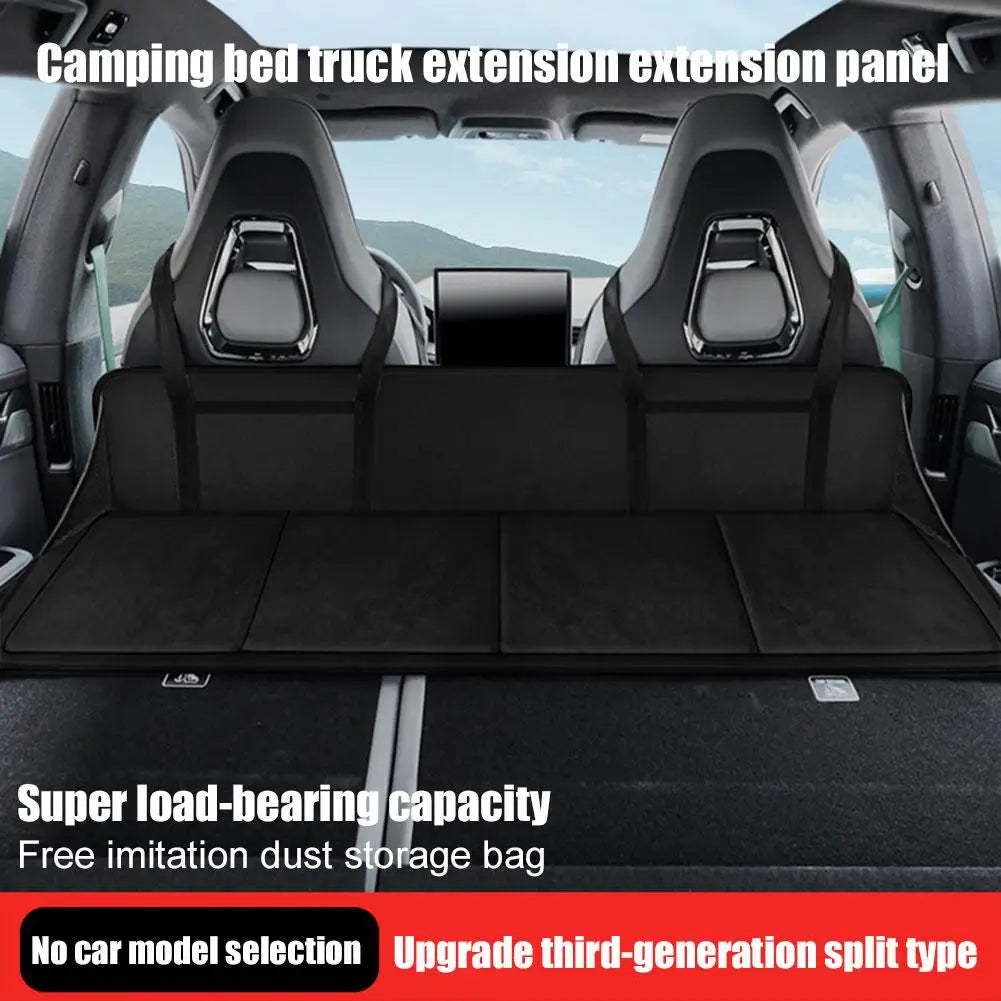 Bed Car Head Guard SUV In Car Folding Of Rear Car Sleeping Mats Extension Board Trunk Sleeping Camping Mattress
