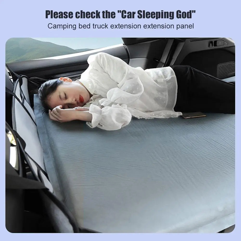 Bed Car Head Guard SUV In Car Folding Of Rear Car Sleeping Mats Extension Board Trunk Sleeping Camping Mattress