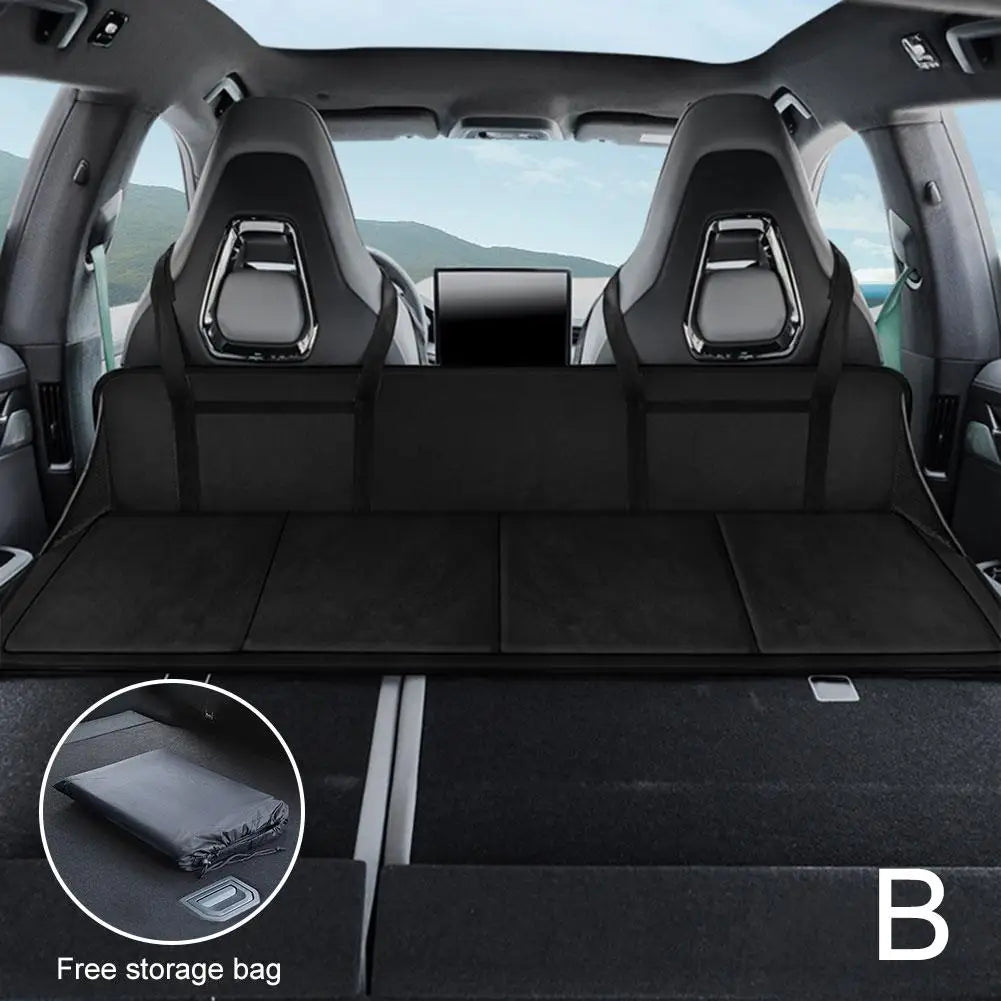 Bed Car Head Guard SUV In Car Folding Of Rear Car Sleeping Mats Extension Board Trunk Sleeping Camping Mattress