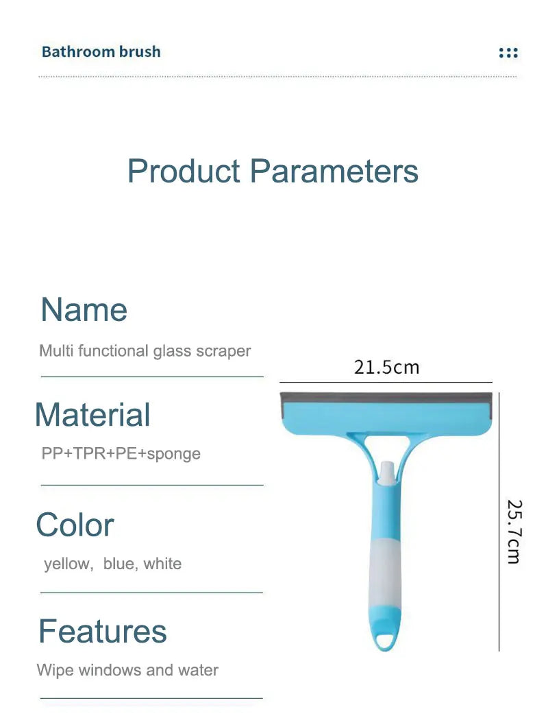 1PC Car Glass Cleaning Supplies for Housekeeping multi-function glass cleaning mirror with watering can Car Cleaning Supplies