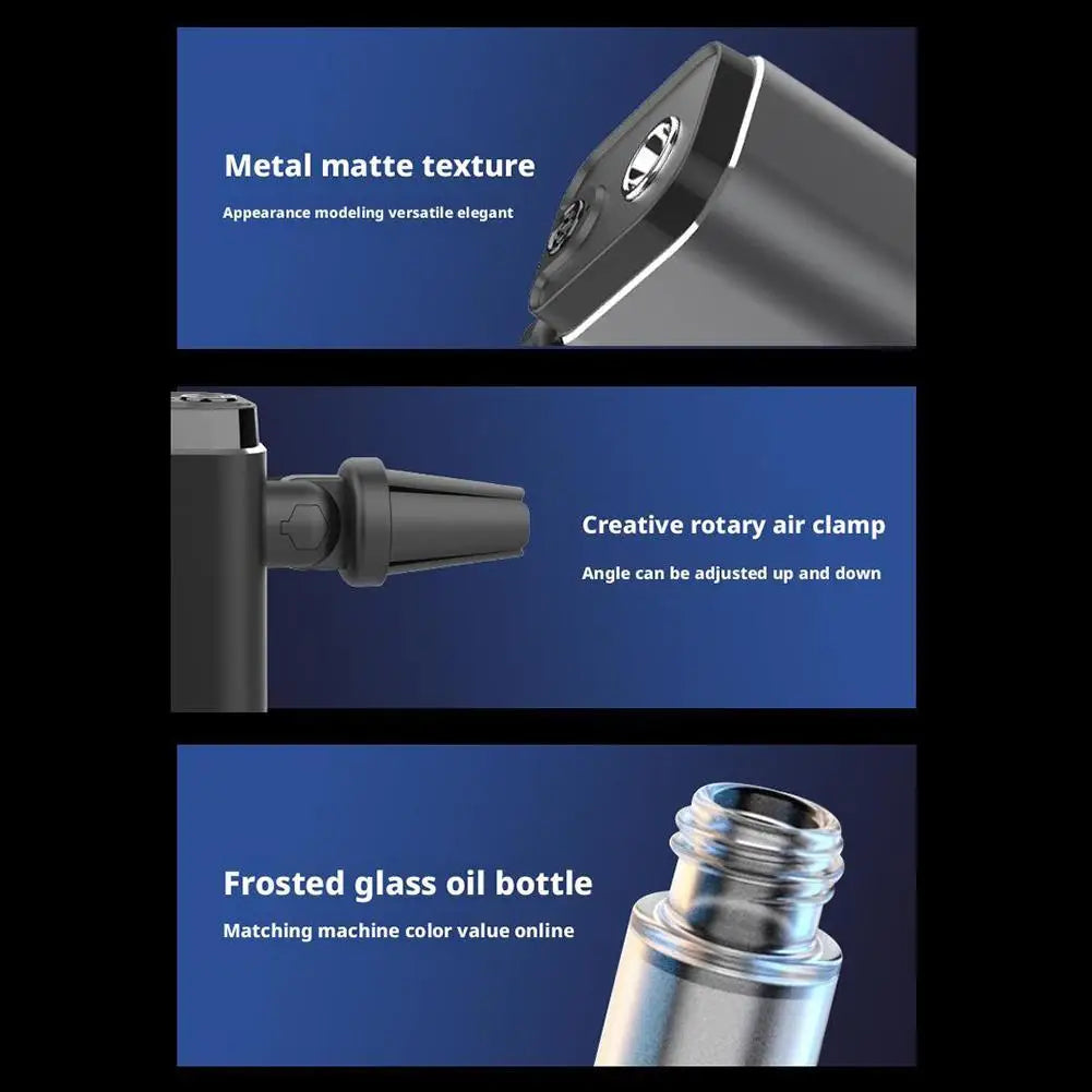 Essential Oils Diffuser Auto Flavoring For Car Air Freshener Automatic Induction Portable Room Aromatizer For Bedroom Office