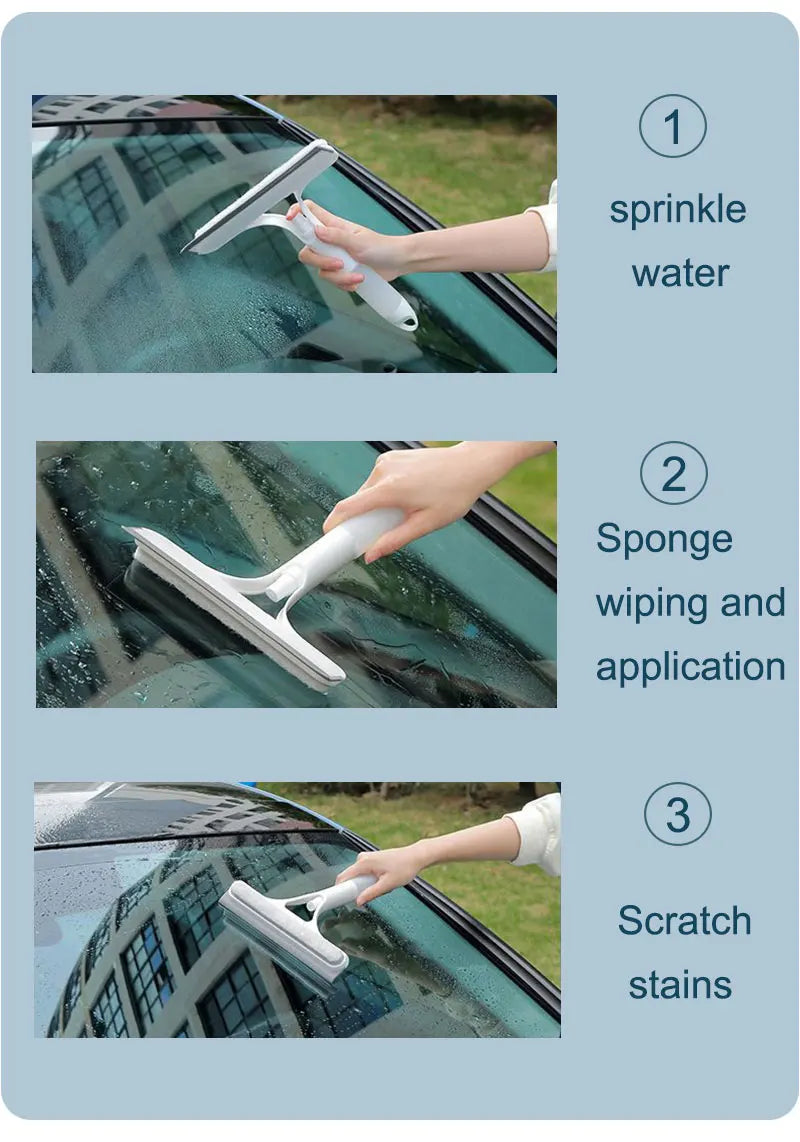1PC Car Glass Cleaning Supplies for Housekeeping multi-function glass cleaning mirror with watering can Car Cleaning Supplies