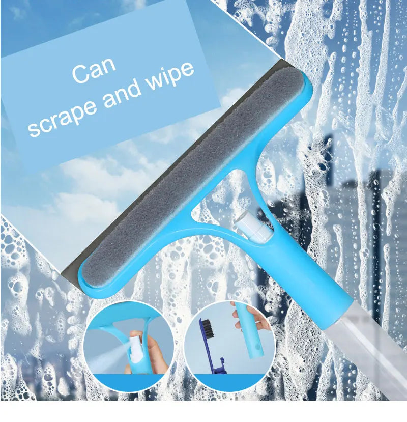 1PC Car Glass Cleaning Supplies for Housekeeping multi-function glass cleaning mirror with watering can Car Cleaning Supplies