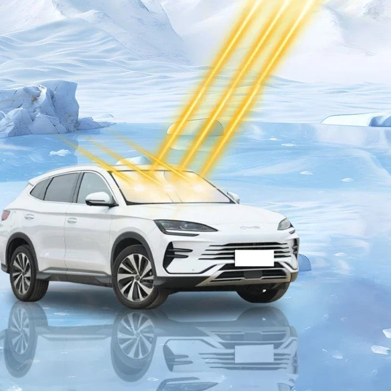 For BYD Sealion 6 Seal U Song Plus Windshield Sun Shade Accessories Sunshade Sun Visor Protector Foldable Blocks UV Rays