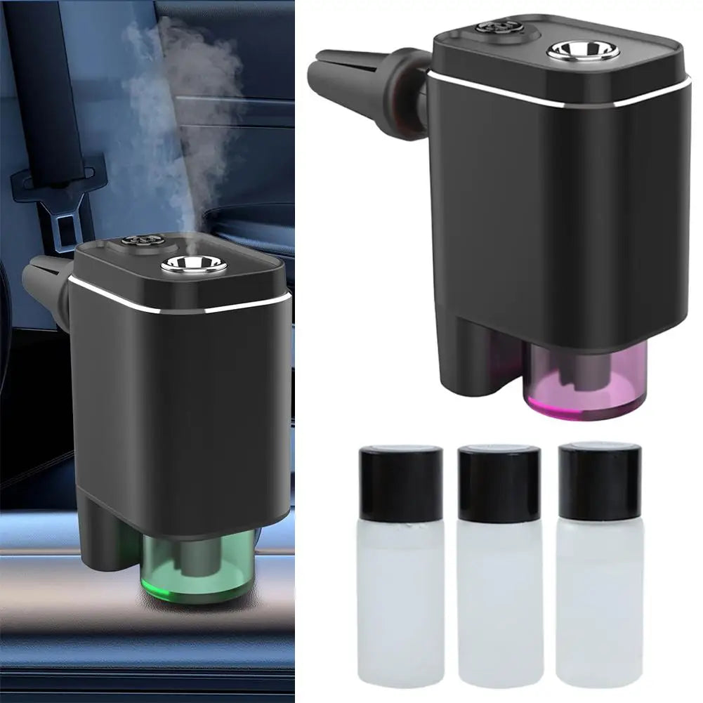 Essential Oils Diffuser Auto Flavoring For Car Air Freshener Automatic Induction Portable Room Aromatizer For Bedroom Office